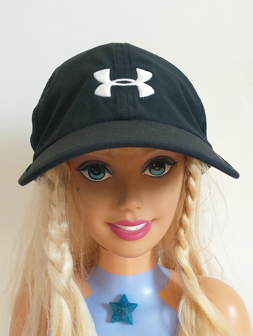 Under Armour Black Women's Hat with White Logo. Size One Size